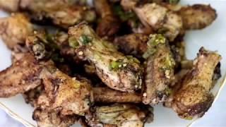 Salt and Pepper Oven Baked Chicken Legs amp Wings [upl. by Kee]