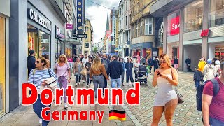 DortmundGermanyWalking tour in Dortmund city in Germany 4K HDR [upl. by Mira]