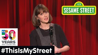 Sesame Street Memory Zooey Deschanel  ThisIsMyStreet [upl. by Freedman]