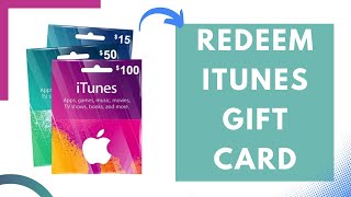 How to Redeem iTunes Gift Card 2022 [upl. by Yhtomit]