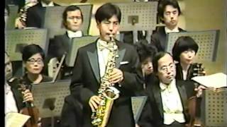 Henri TOMASI saxophone concerto 1st mouvement [upl. by Mackey]