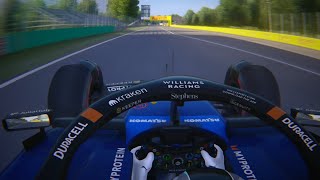 Franco Colapintos first ever official F1 Lap  2024 Italian Grand Prix  Assetto Corsa Mod  4K [upl. by Okime114]