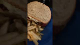 BLT amp Homemade French Fries sourdoughbread [upl. by Letch]