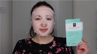 Champneys Moisturising Face Mask Review  2022 [upl. by Yelrahc]