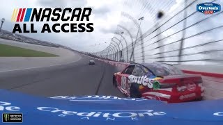 All Access Kyle Busch Bumps Larson for the win at Chicagoland 2018 [upl. by Aloysius]