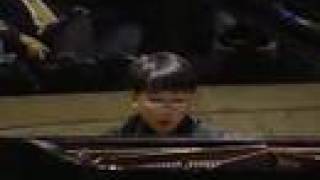 Saint Saens Concerto 2 M3  George Li 12 yr in Caracas [upl. by Anaynek]