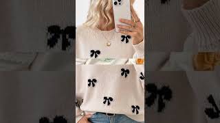 woolen top  pullover style fashion stylish [upl. by Prima]