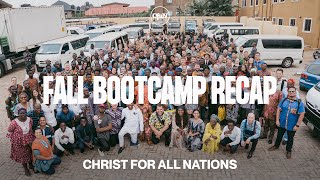 Christ for all Nations Evangelism Bootcamp  Fall 2021 Recap [upl. by Blanding]