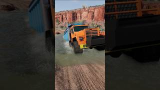 BeamNGdrive  Trucks vs Deep River🚚🌊 [upl. by Eiraminot]