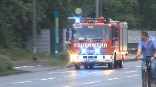 Unwetter über Frankfurt LF86 FF Frankfurt Höchst [upl. by Rosina]