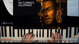 Goldfinger  Theme  Piano [upl. by Steinman]