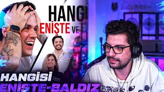 HYPE  HANGİSİ GERÇEK ENİŞTE BALDIZ ft AyniSinemalar VİDEOSUNU İZLİYOR  Orkun Işıtmak [upl. by Zohara]