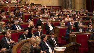 Llei de Pressupostos de la Generalitat per al 2017 [upl. by Recnal]