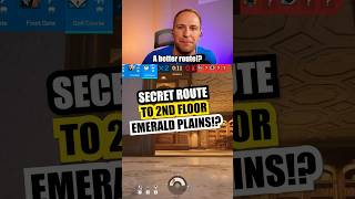 R6 Siege Secret route to 2nd floor Emerald Plains rainbowsixsiege r6siege r6 rainbow6siege [upl. by Nikaniki]