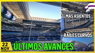 💥 ¡SIMPLEMENTE IMPRESIONANTE⚠️OBRAS del SANTIAGO BERNABÉU 22 Noviembre 2023 [upl. by Aeet517]