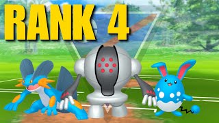 Pokemon GO GBL Battles Rank 4 Season 19 [upl. by Tebzil265]