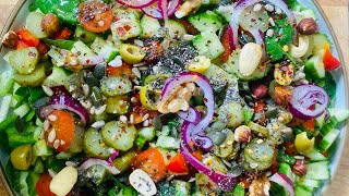 Weight loss salad How to lose 20 kg in 10 days nor diet with this secret how to lose belly fat [upl. by Zindman]