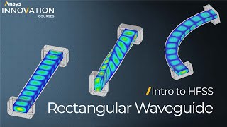 Intro to Ansys HFSS Using a Waveguide Example – Part 1 [upl. by Assilat]