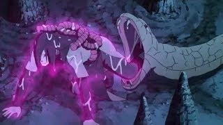 Sasuke Revives Orochimaru via The Evil Releasing Method Naruto Shippuden HD [upl. by Jolanta60]