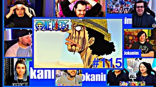 One Piece Episode 115 Reaction Mashup [upl. by Kostival]