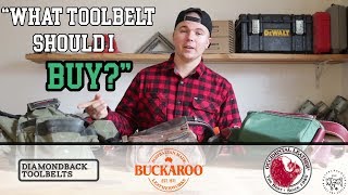 What Tool Belt Should You Buy  Pros and Cons Occidental Buckaroo amp Diamondback [upl. by Mosenthal]