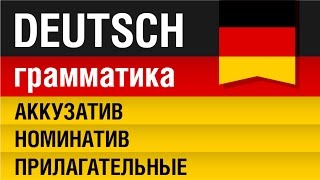 Аккузатив номинатив прилагательные Akkusativ Nominativ Adjektiv Немецкий Урок 1231 Шипилова [upl. by Phelps955]