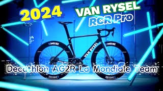 2024 Van Rysel RCR Pro Decathlon AG2R La Mondiale Team Bike 2024 반 라이젤 RCR 프로 데카트론 AG2R 라 몬디알 팀 자전거 [upl. by Ecirad]