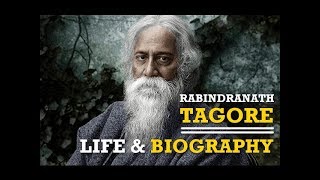 Rabindranath Tagore Biography and Life History  Author Nobel Prize Winner [upl. by Mireille396]