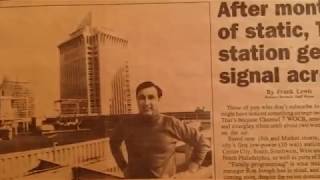 RJ Ron Joseph Remembers 3 Newspaper Articles About Philadelphias VHF Channel 7 [upl. by Bertram]