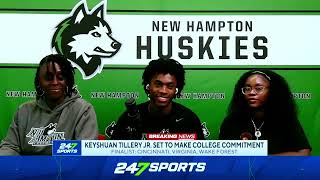 Keyshuan Tillery  College🏀📚 Announcement [upl. by Kamerman]