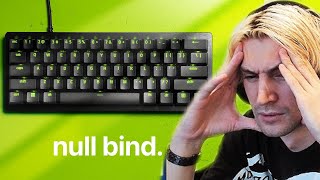 Razers new keyboard is basically cheating  xQc Reacts [upl. by Dloniger137]