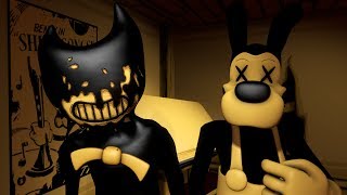 SFM Chapter 2  Secret Ending Bendy and The Ink Machine [upl. by Etteniotnna946]