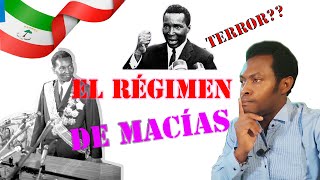 EL RÉGIMEN de Macías Guinea Ecuatorial 19681979 [upl. by Pelagias]