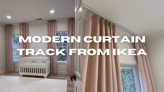 IKEA VIDGA  MODERN CURTAIN TRACK SYSTEM [upl. by Adnilram]