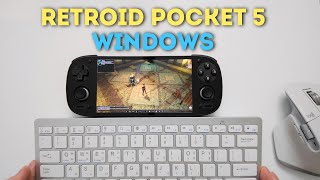 Retroid Pocket 5 Windows Emulation [upl. by Hurlbut89]