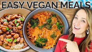 My GoTo Vegan Dinner Recipes [upl. by Fredela849]