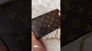 LV Pochette Félicie Bag 2024 Unboxing review on my channel ✨luxuryonabudget louisvuitton shorts [upl. by Rapp]