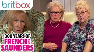 French and Saunders Perfect Gogglebox Parody  300 Years of French and Saunders [upl. by Lock]