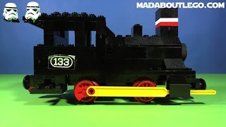 LEGO TRAINS STEAM LOCOMOTIVE 133 [upl. by Egon]