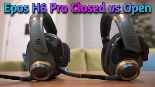 Epos H6 Pro Open Review vs Closed back  Which one is better [upl. by Downey]