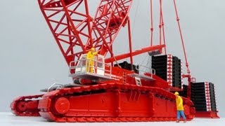 Conrad Liebherr LR 1750 Crawler Crane Wagenborg Part 2 of 2 by Cranes Etc TV [upl. by Sherye]