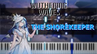 Wuthering Waves OST  The Shorekeeper Piano Cover [upl. by Keiryt]