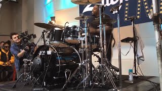 UNSEEN FOOTAGE of Aaron Spears’ Zildjian Live 2019 Performance aaronspears zildjianlive unseen [upl. by Turpin]