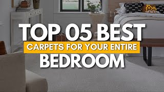 quotTop 5 Best Bedroom Carpets  Soft Stylish amp Durable Options [upl. by Pooh]