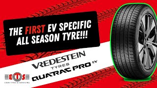 The First EV Specific All Season Tyre  The Vredestein Quatrac Pro EV Features amp Benefits [upl. by Eneg]