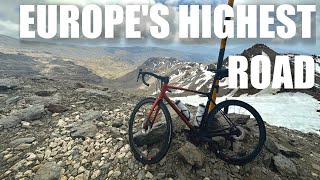 Cycling Europes Highest Road  Pico Veleta  Sierra Nevada [upl. by Lissi307]