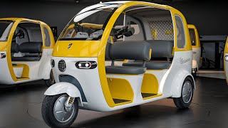 2025 Vespa Electric Rickshaw REVIEW Is This the Ultimate Urban GameChanger 🌟 [upl. by Marder]