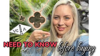 VAN CLEEF AND ARPELS NECKLACE REVIEW  billiexluxury [upl. by Alexina]