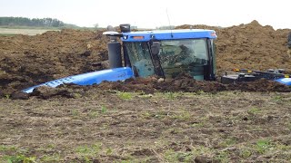 Best of Tractors Stuck in Mud 2023 [upl. by Omari]