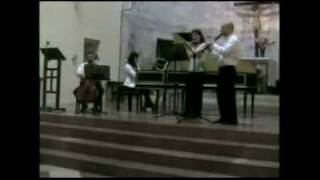 Quantz Johann Joachim Trio Sonata in C Major 1 of 2 Affetuoso amp Alla breve [upl. by Esmerelda267]